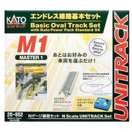KATO N Scale M1 Basic Oval Track Set KAT20-852